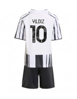Juventus Kenan Yildiz #10 Domácí dres pro děti 2025-26 Krátký Rukáv (+ trenýrky)